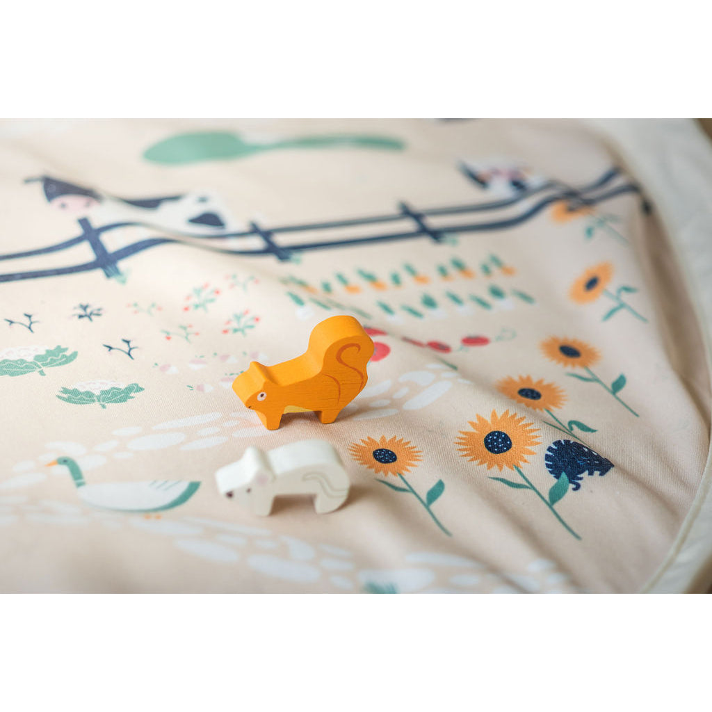 Play&Go To-i-én tæppe, Farm