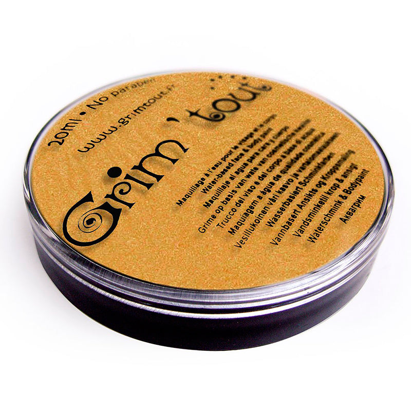 Grim tout ansigtsmaling, guld