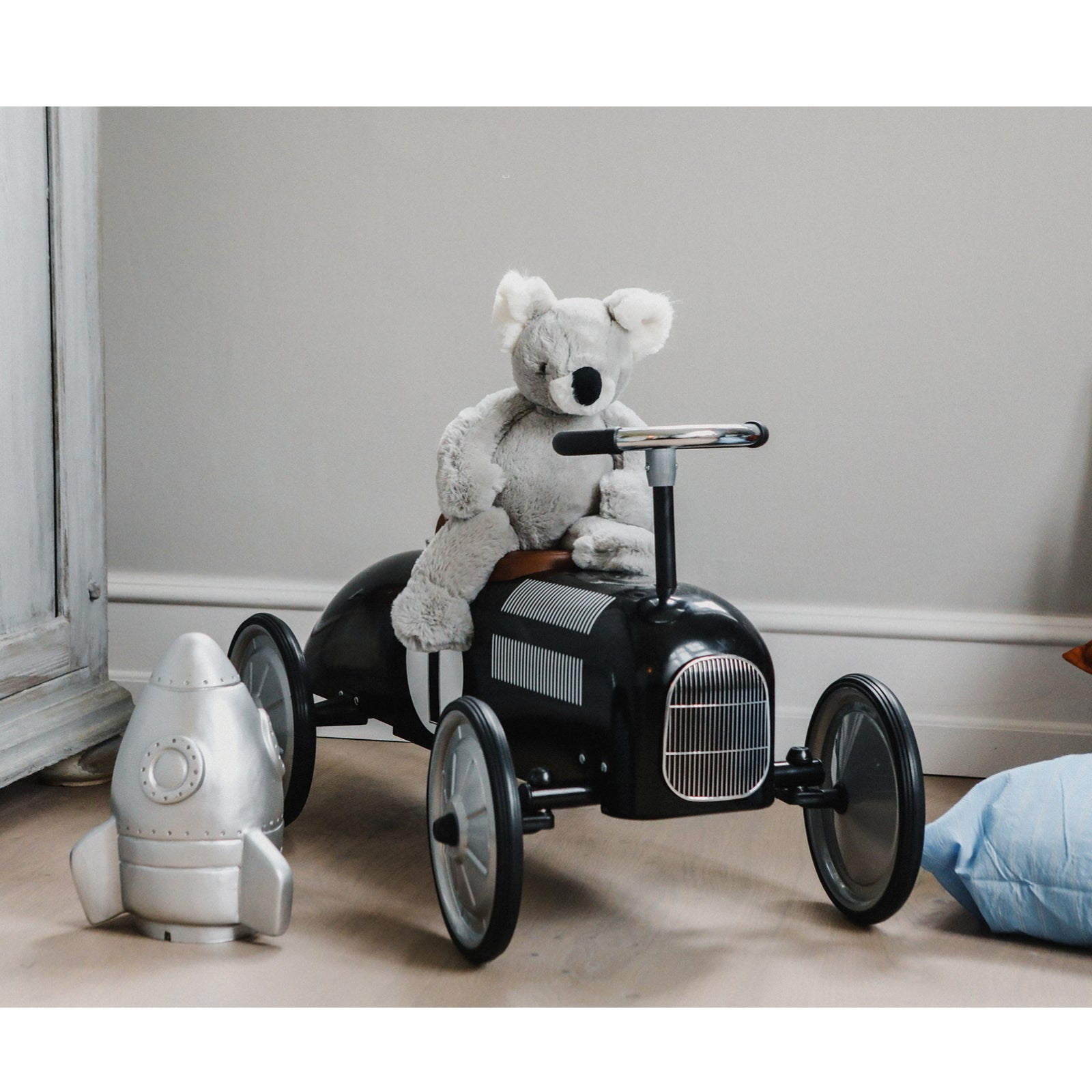 Goki gåbil i metal, sort