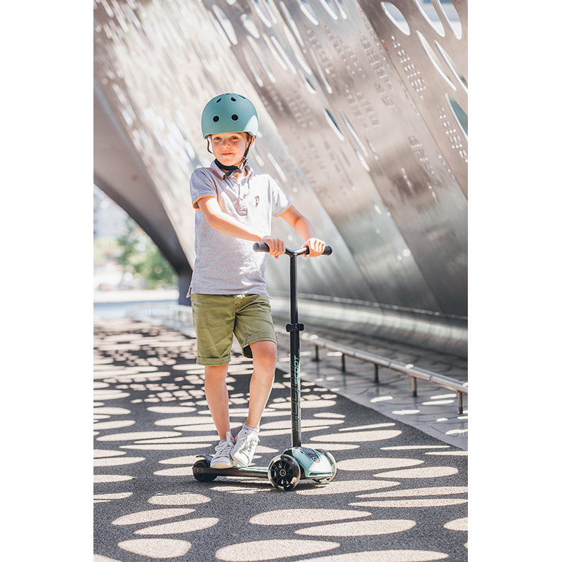 Scoot and Ride Highway Kick 5, løbehjul - LED Ash