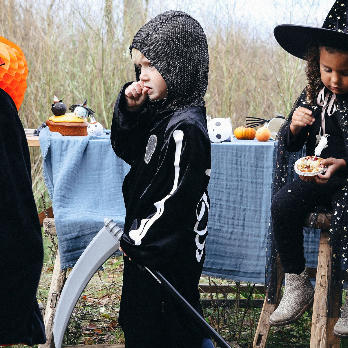 Souza Casper kappe med knogleprint, Str. 3-10 år