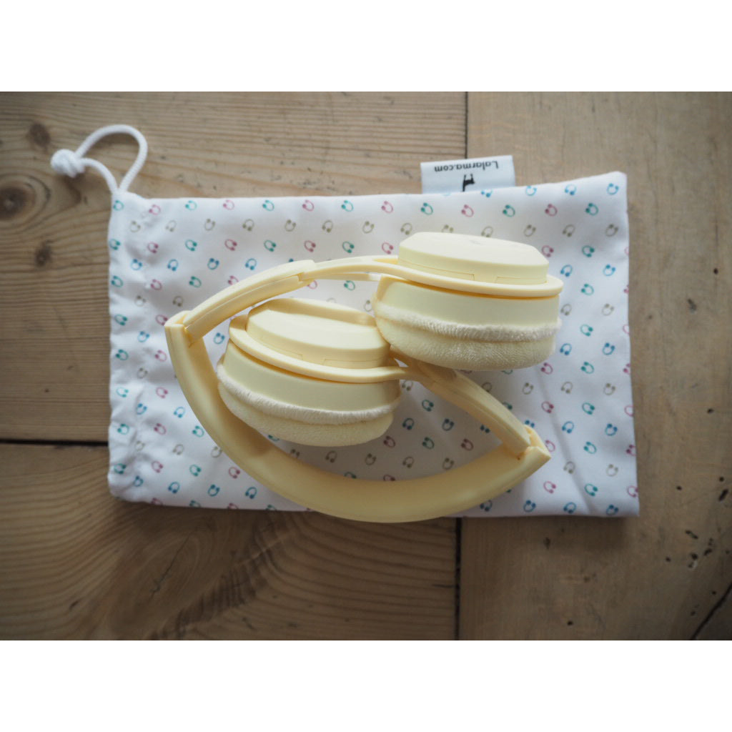 Lalarma trådløse høretelefoner m. max 85 D, Yellow