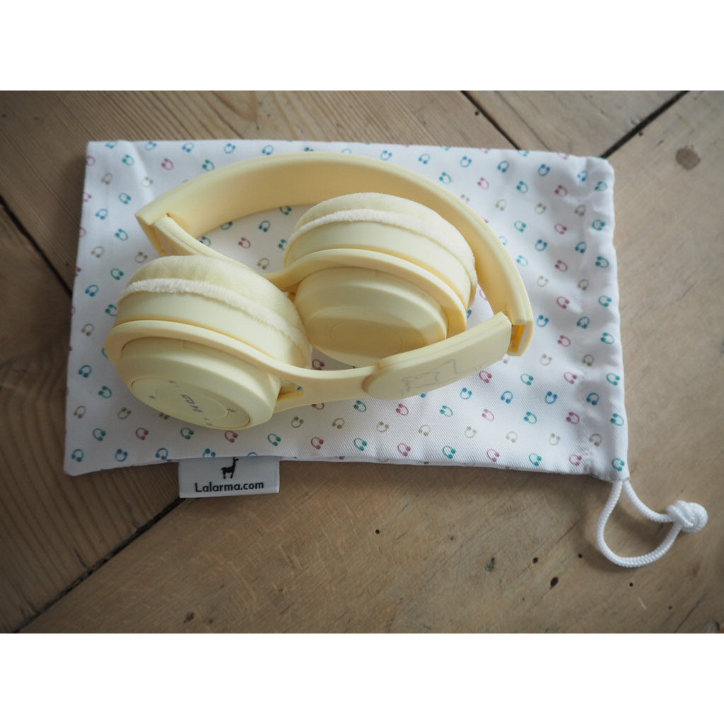 Lalarma trådløse høretelefoner m. max 85 D, Yellow