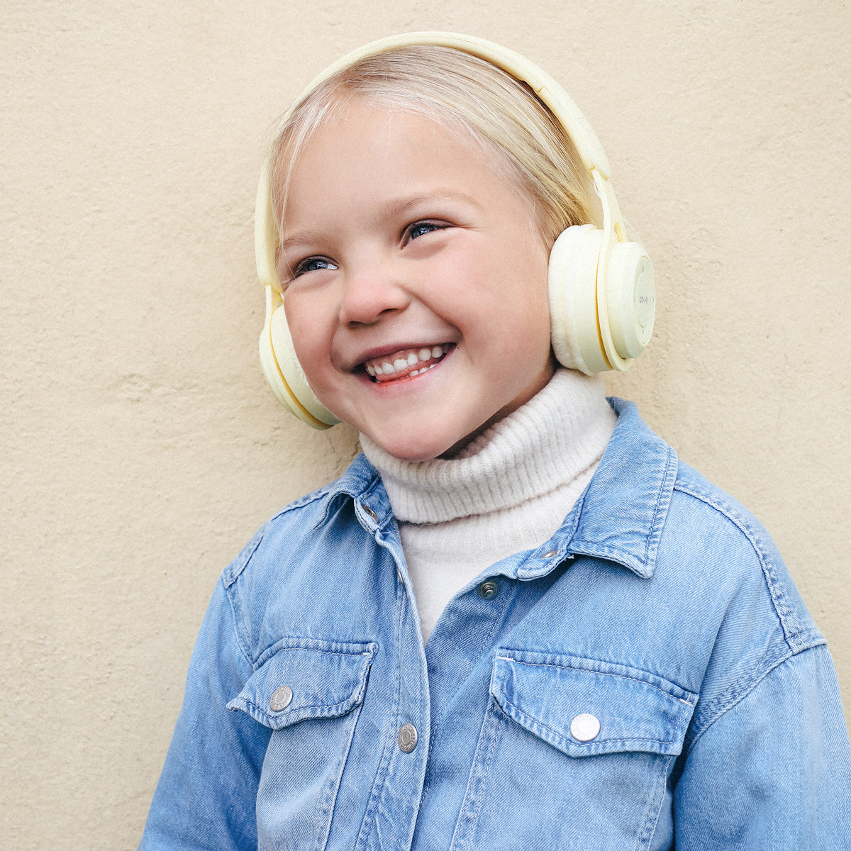 Lalarma trådløse høretelefoner m. max 85 D, Yellow