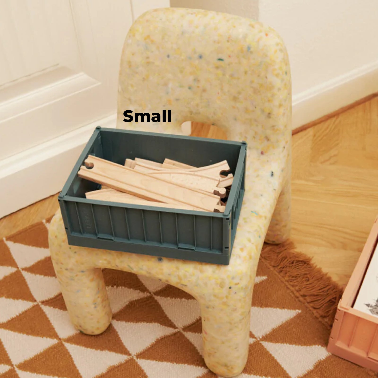 Liewood Weston foldekasse S, 2-pak - Whale blue