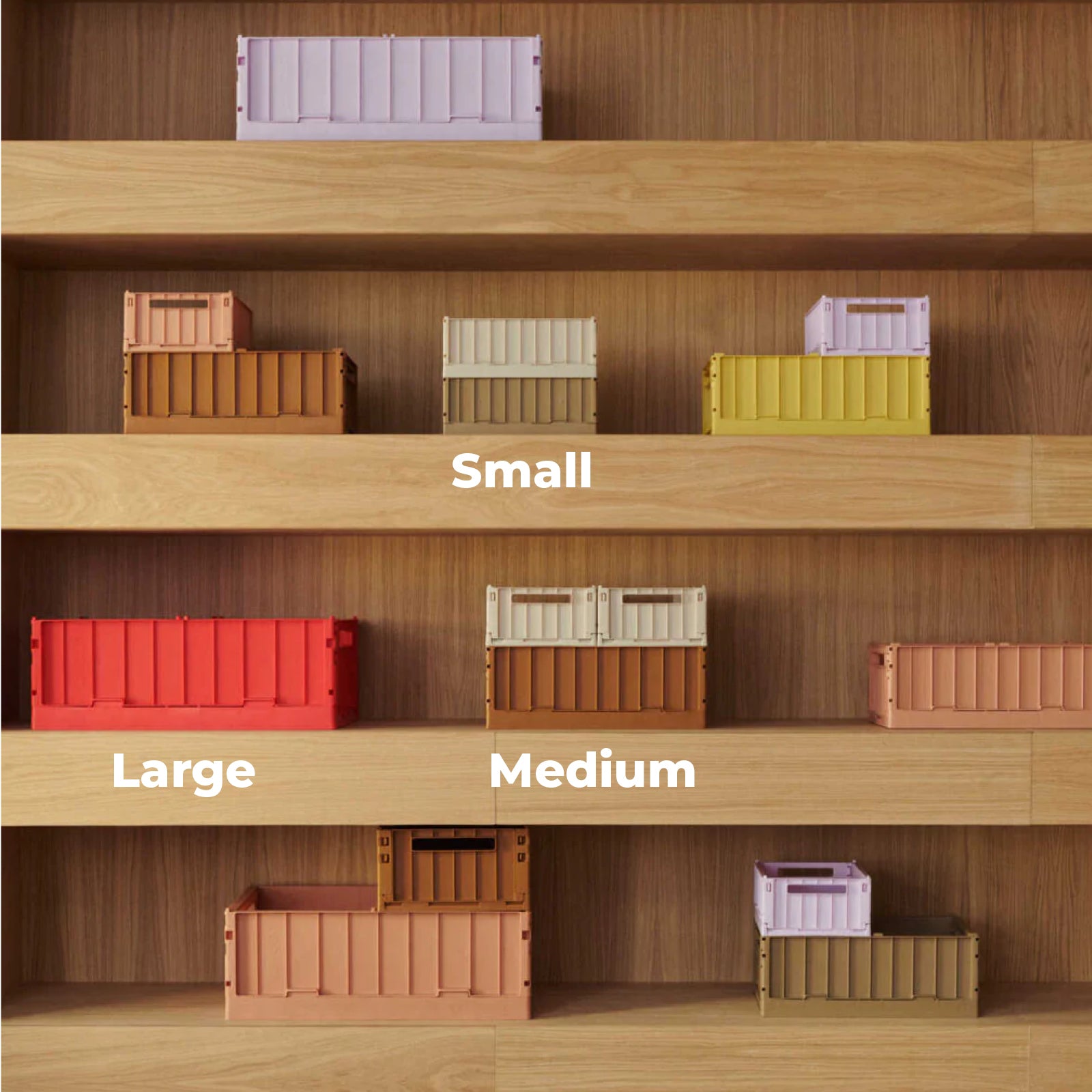 Liewood Weston foldekasse S, 2-pak - Whale blue