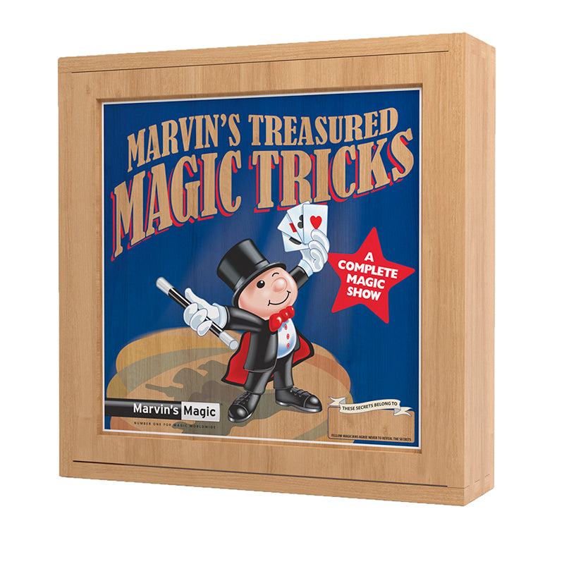 Marvins Magic tryllesæt i trææske