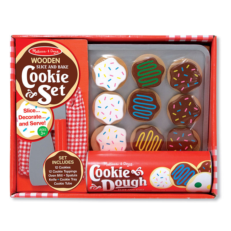 Kager til at skære og bage, 12 stk i træ