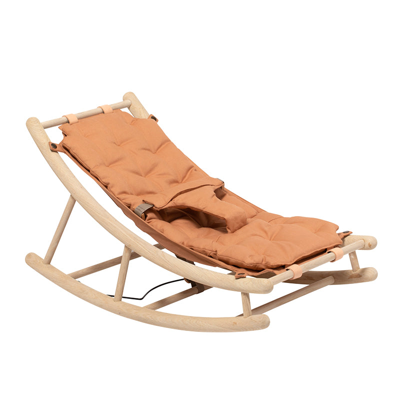 Oliver Furniture, Wood Baby & junior vippestol - Eg/caramel
