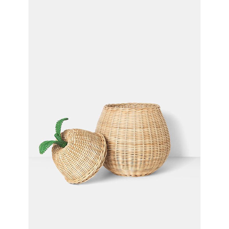 ferm Living Pear Storage, fletkurv i rattan