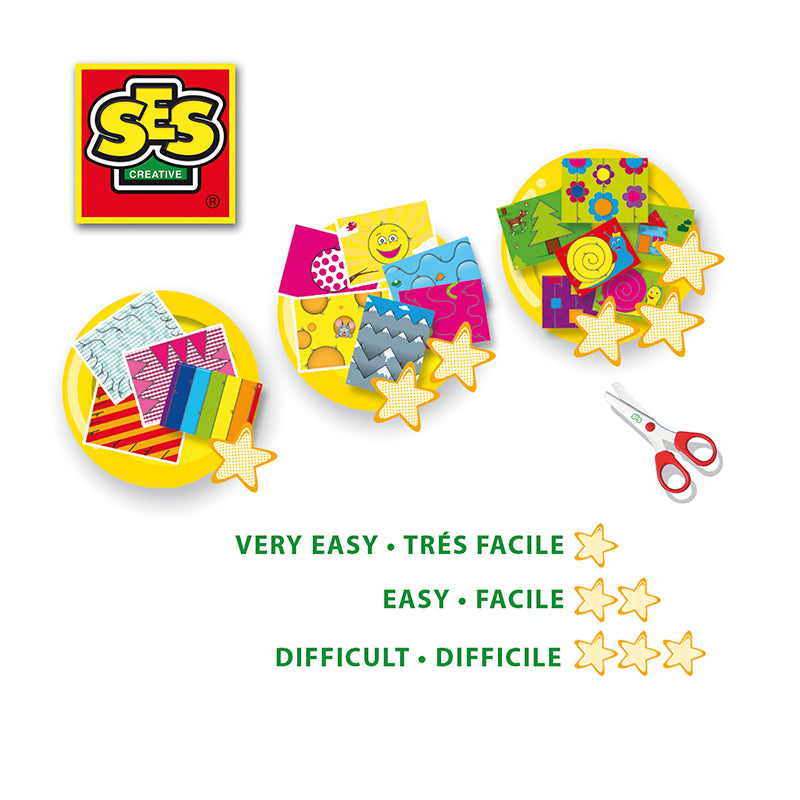 SES Creative Lær at klippe, begyndersæt m 16 motiver