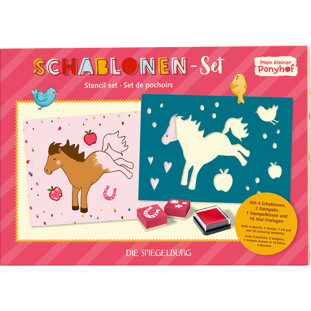 Spiegelburg Pony, Tegneskabeloner