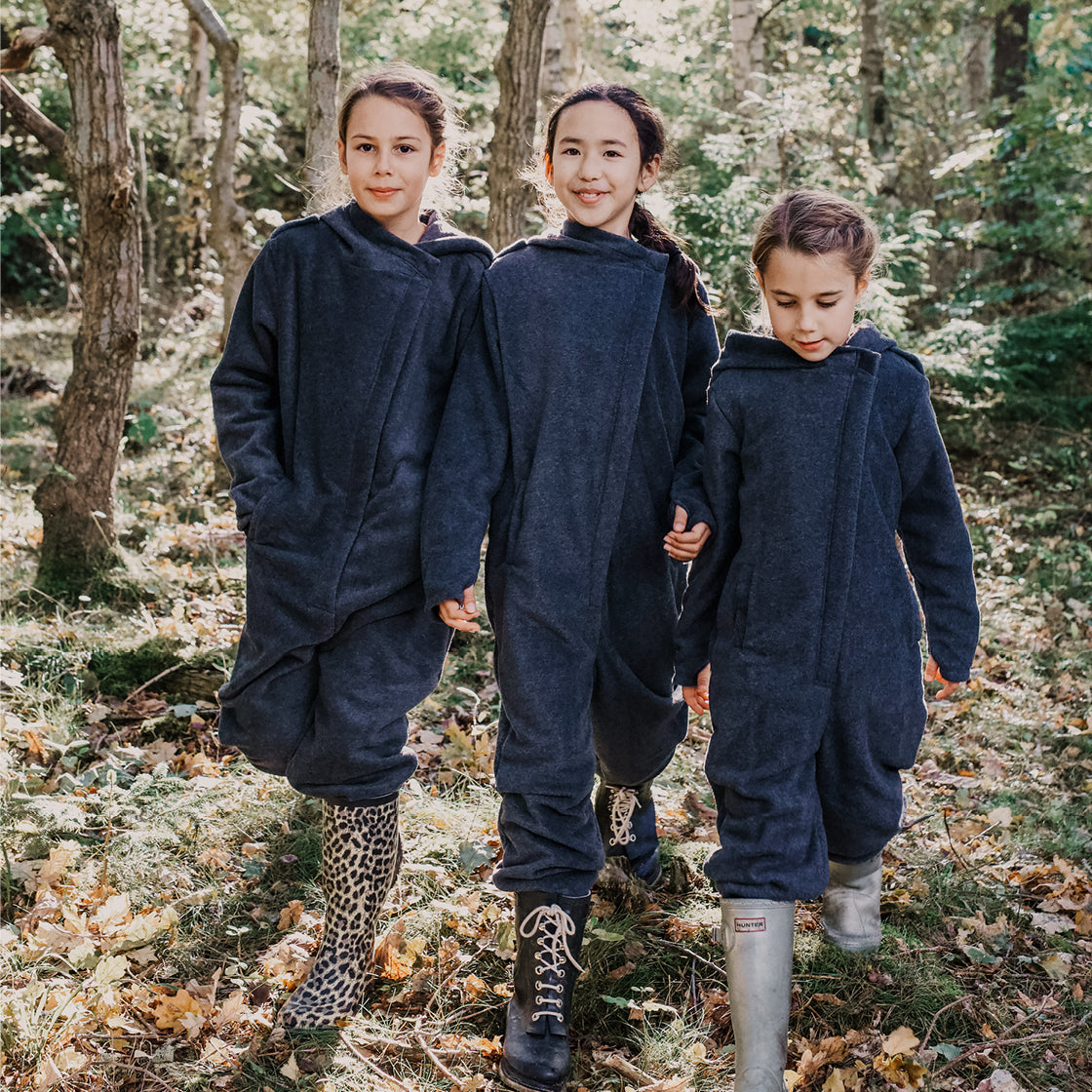 Karmameju heldragt til børn, fleece - str. 3-10 år