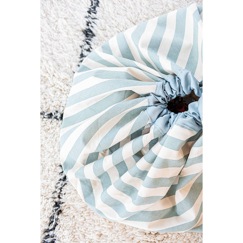 Play&Go To-i-én tæppe, Stripes green