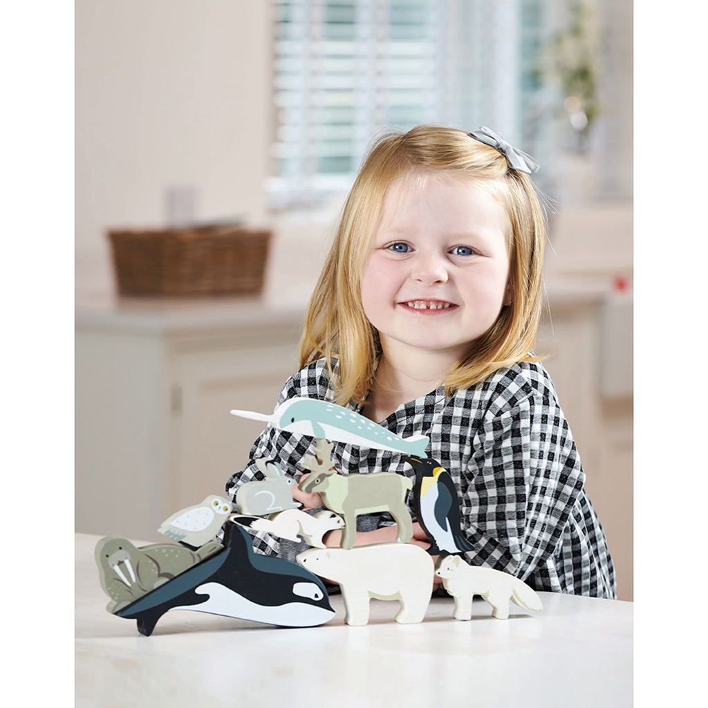 Tender Leaf, Trædyr i æske - 10 Polardyr