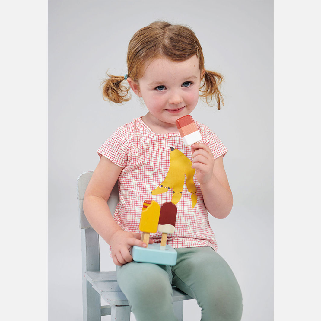 Mentari, Legemad i træ, 4 ispinde - Sunny Ice