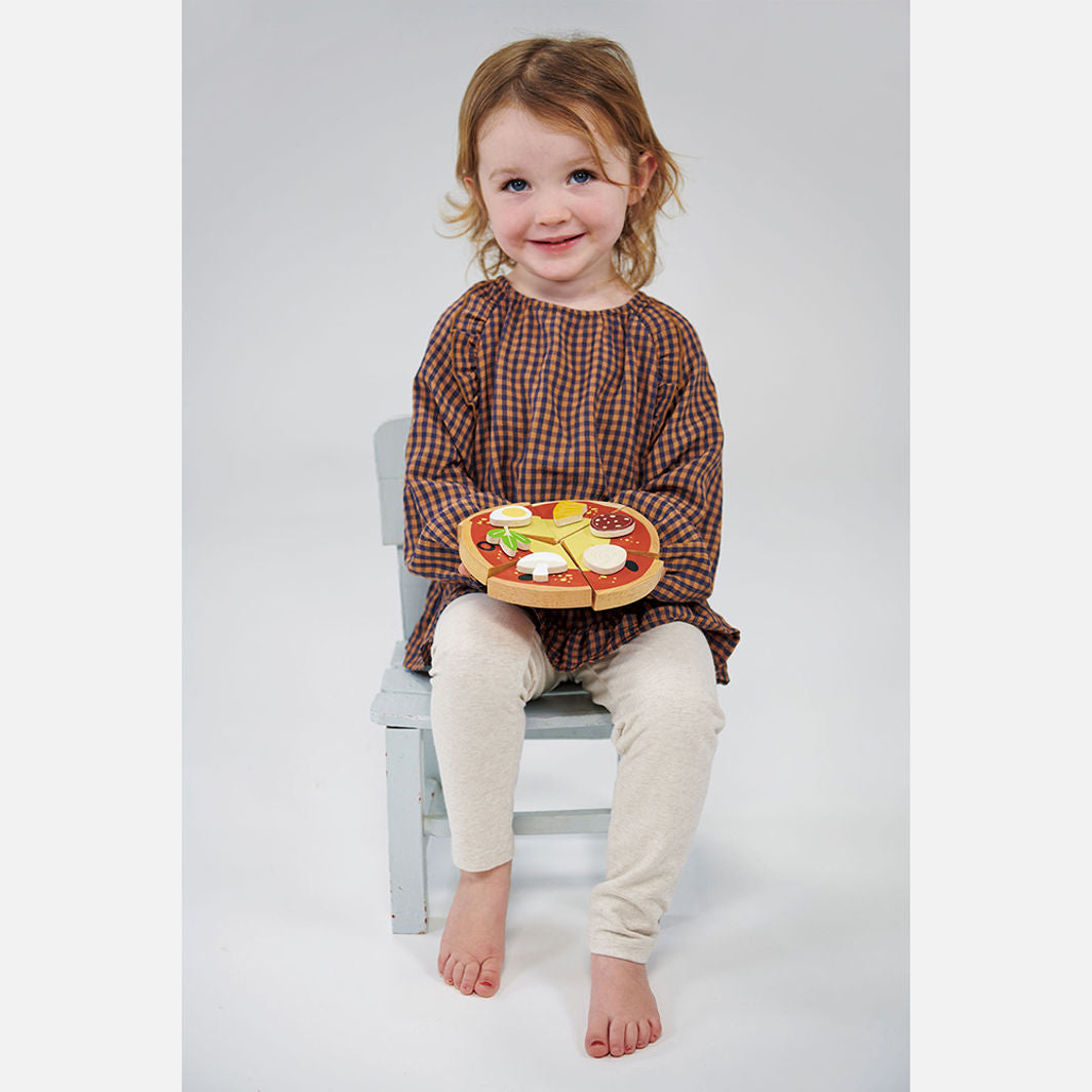 Mentari, Legemad i træ - Pizza