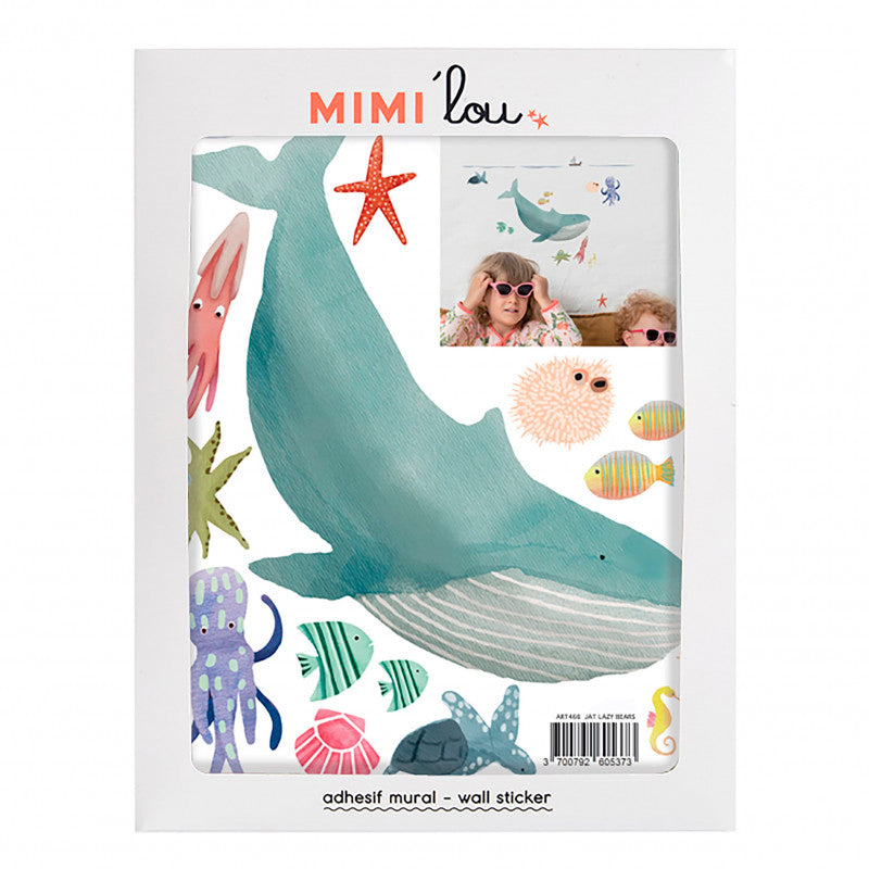 Mimi lou wallsticker, Just a touch - The ocean