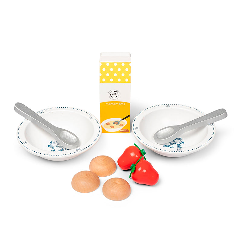 MaMaMeMo legemad i træ, Koldskål sæt