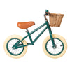 Banwood løbecykel, First go - mørkegrøn