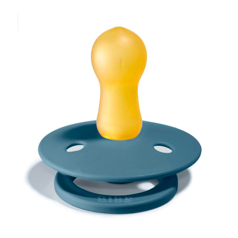 Bibs 2-pak, sutter i naturgummi, str. 2 - Deep space/Petrol