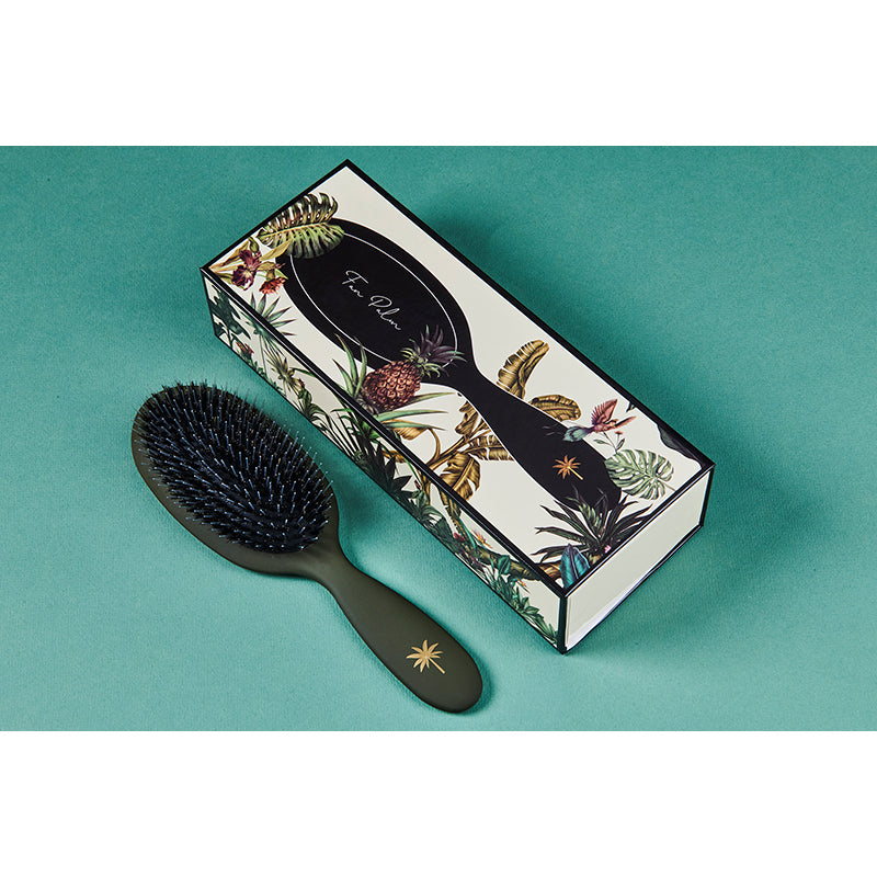 Fan Palm hårbørste, Jungle - Medium army green