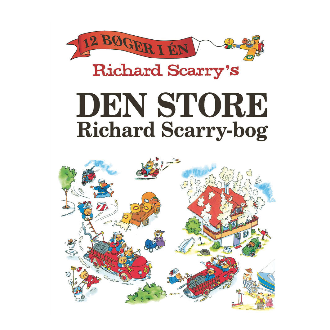Den store Richard Scarry-bog. 12 bøger i en børnebog