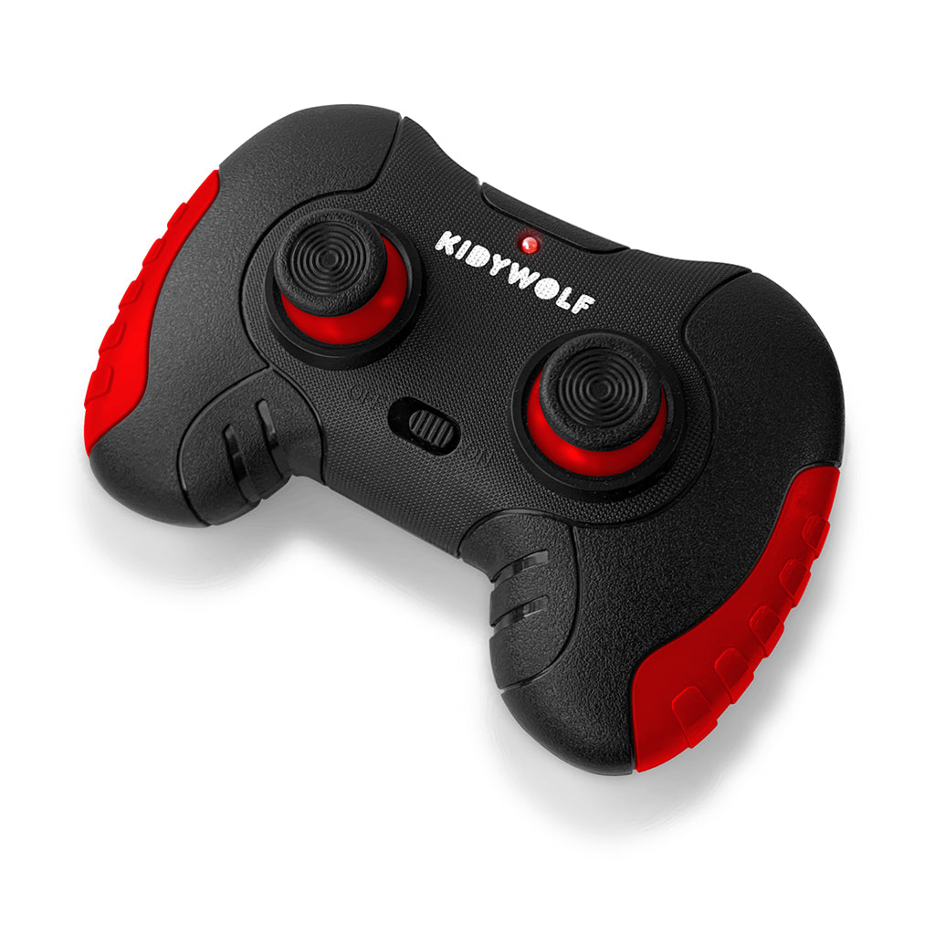 Kidycar fjernstyret bil m remote control, Red