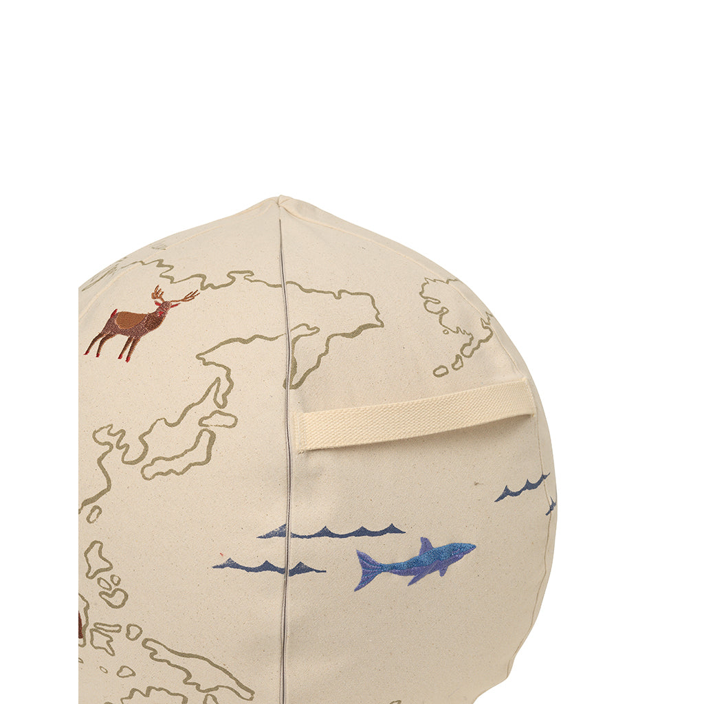 ferm Living puf, World - off-white