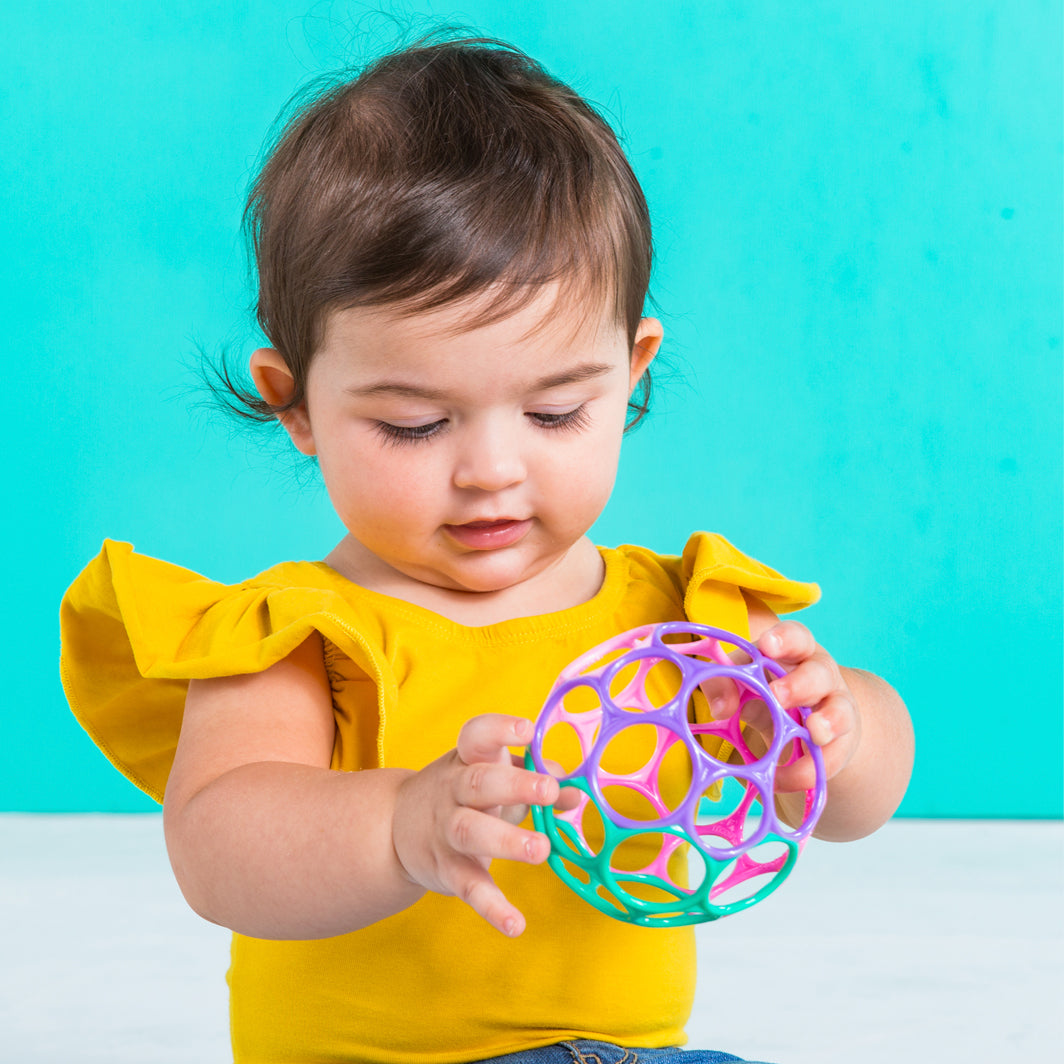 Oball Classic, Motorikbold - pink/lilla