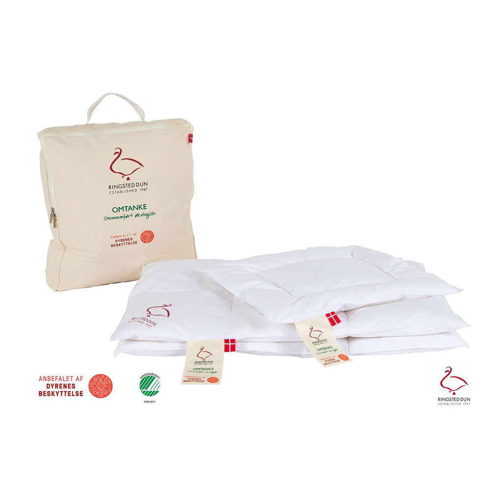 Ringsted Dun, OMTANKE økologisk babypude - 40 x 45 cm