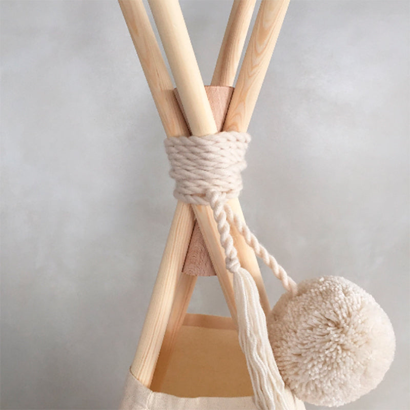 NunuNu tipi, Stabilisator blokker i træ