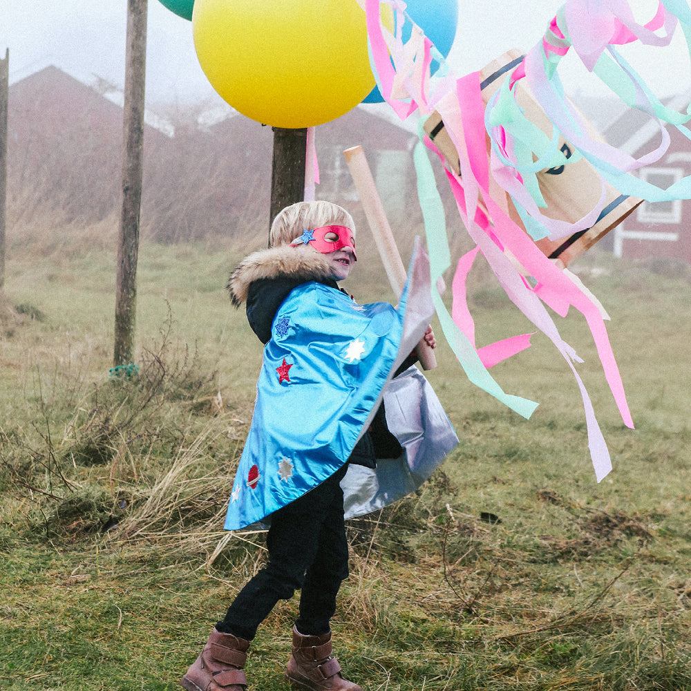 Meri Meri Superhelt kostume, - Str. 3-6 år