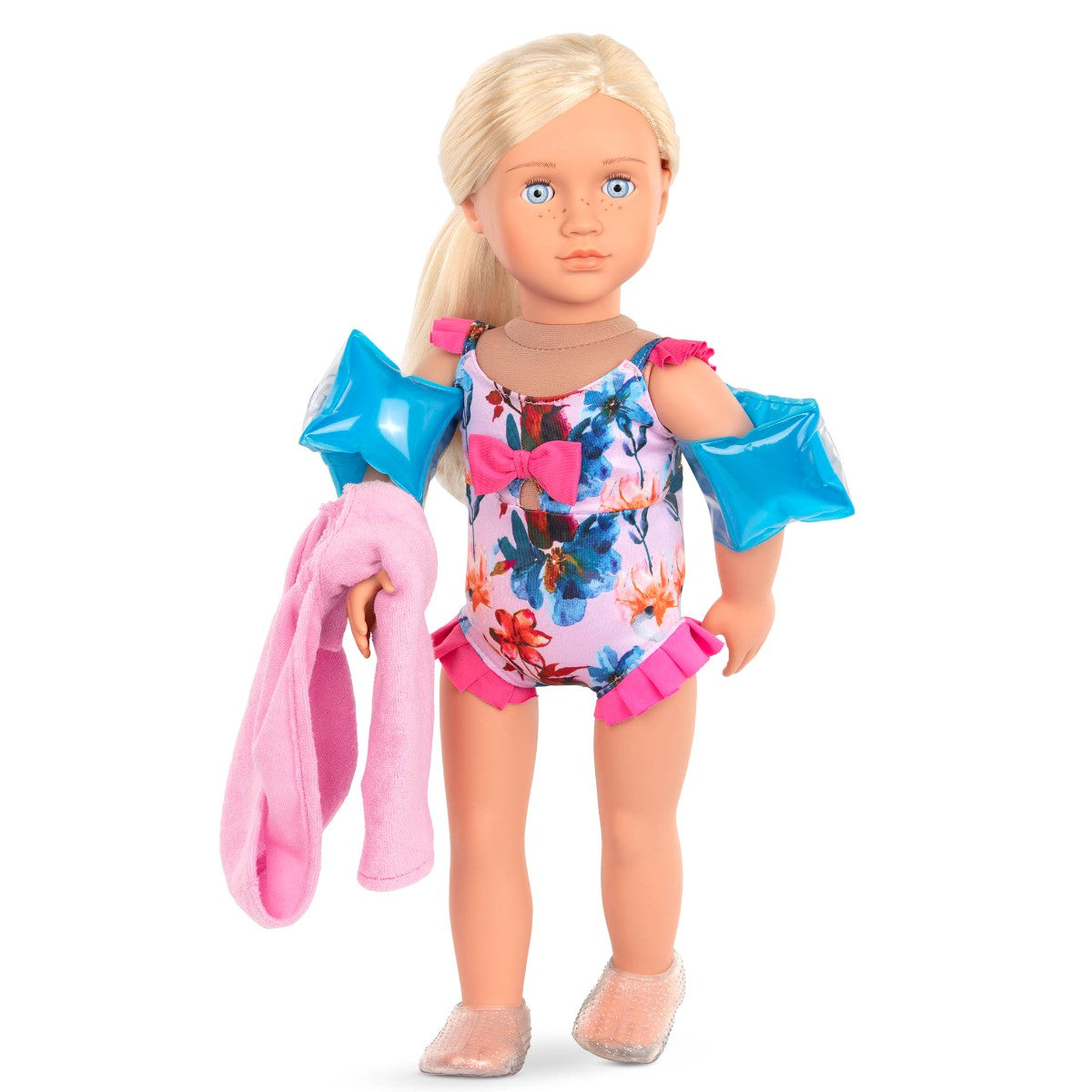 Our Generation dukketøj, Blomstret badedragt