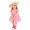 Our Generation dukke, Dahlia med hat og briller