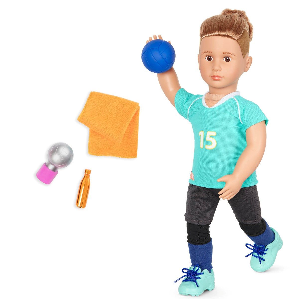 Our Generation dukke, Johnny med bøjelig ben - 46 cm