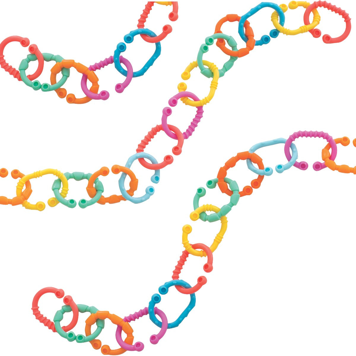 Playgro Lopy links, samleringe til ophæng af legetøj - 24 stk.
