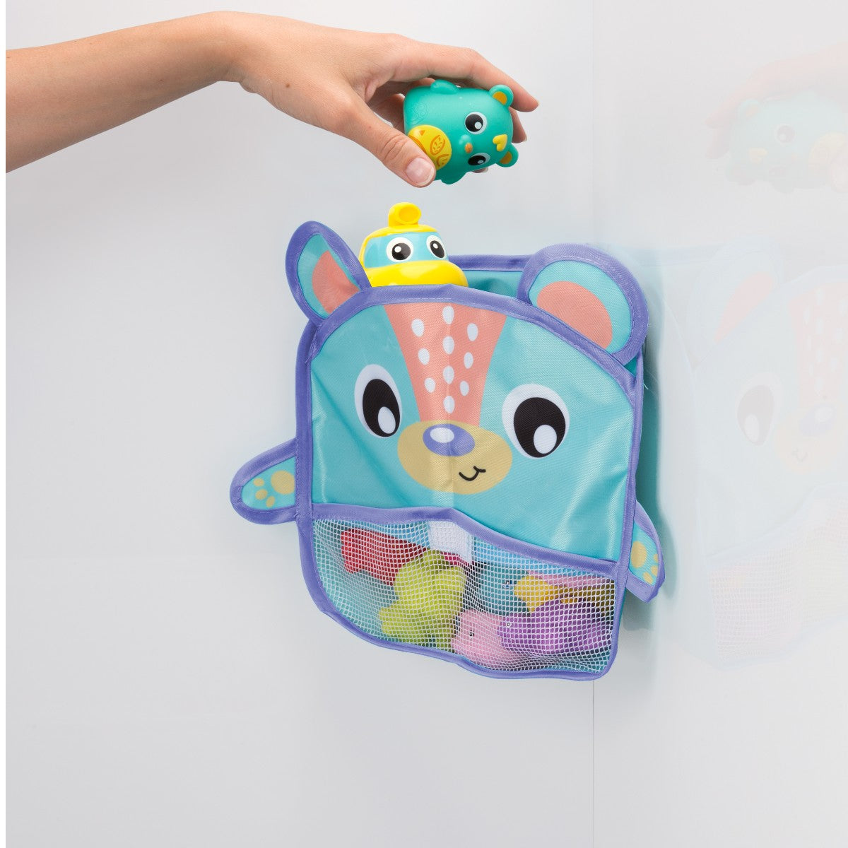 Playgro badetilbehør, Bjørn til opbevaring af badelegetøj