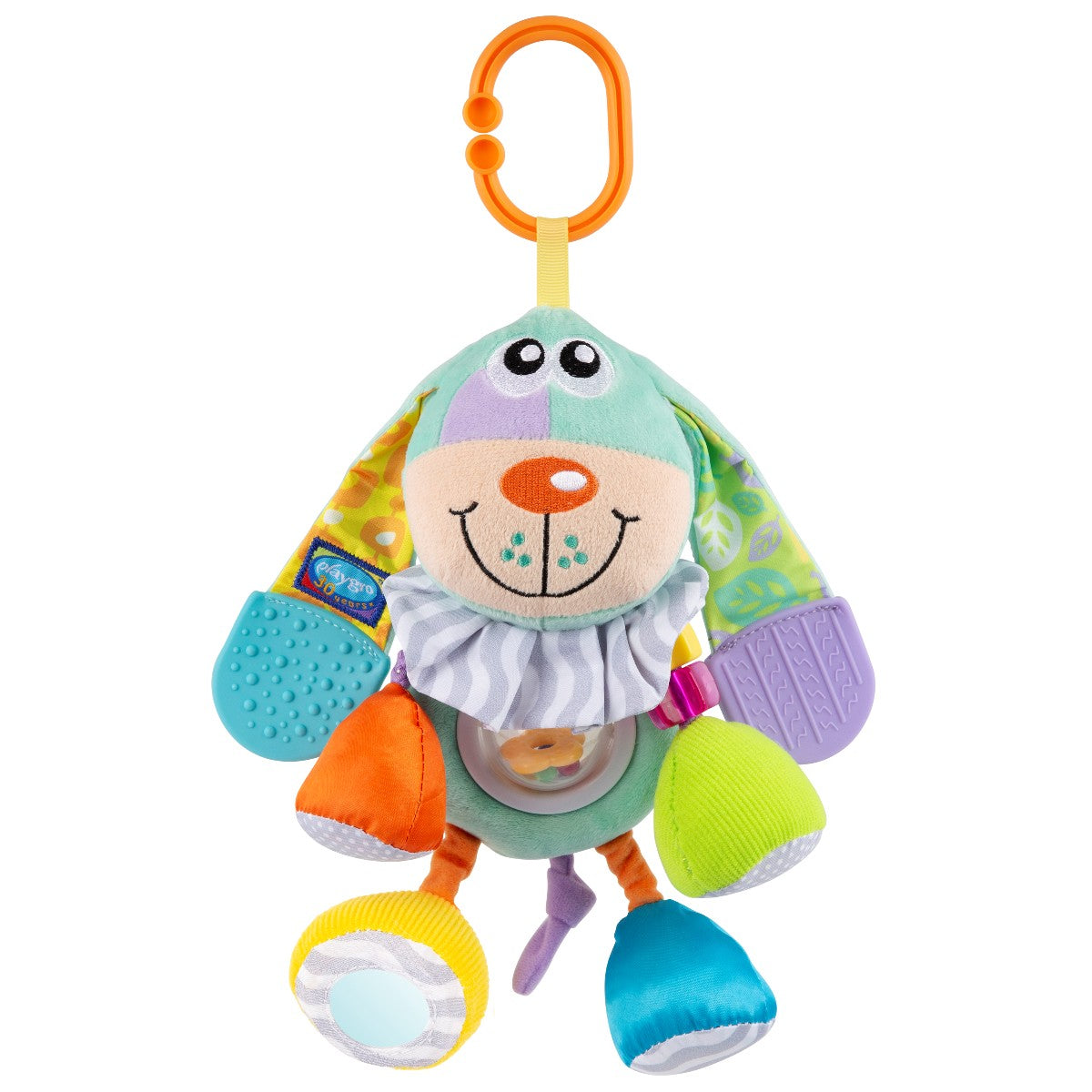 Playgro aktivitetslegetøj, Aktivitets hund - Blå