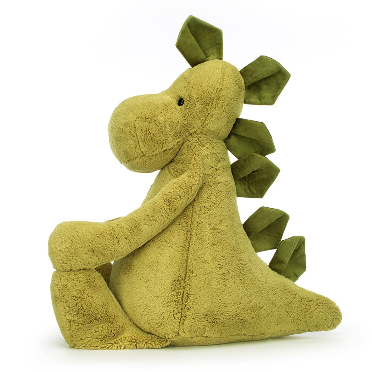Jellycat bamse, Bashful dino, virkelig stor dinosaur - 108 cm