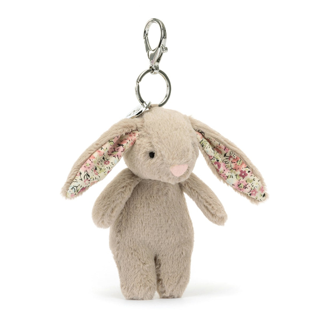 Jellycat nøglering, Bashful kanin Blossom beige
