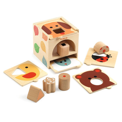 Djeco BoxBasic, Find formen