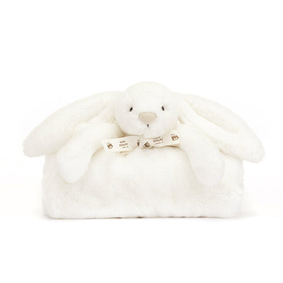 Baby Jellycat tæppe, Bashful Luxe kanin, Luna - 56 x 70 cm
