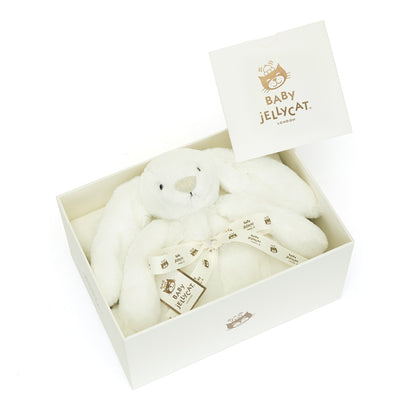 Baby Jellycat tæppe, Bashful Luxe kanin, Luna - 56 x 70 cm