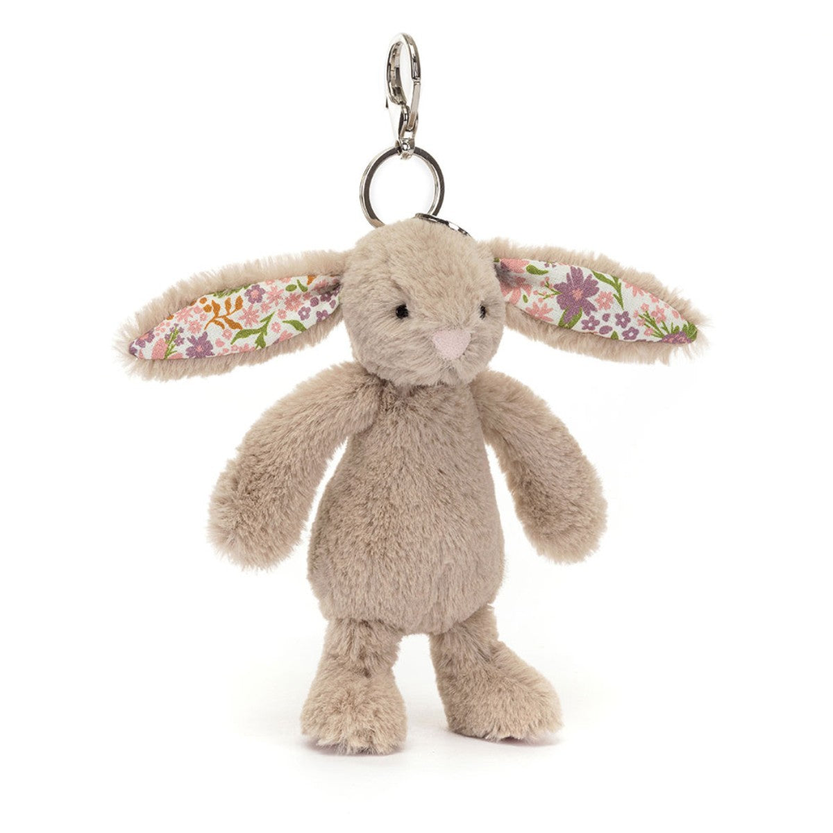 Jellycat nøglering, Bashful vedhæng til tasken - Meadow kanin