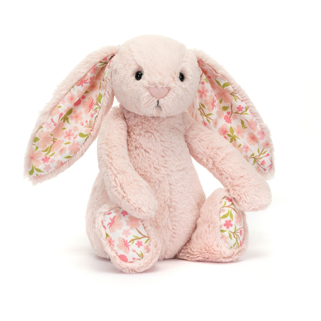 Jellycat bamse, Bashful Elsie Cherry kanin - 18 cm