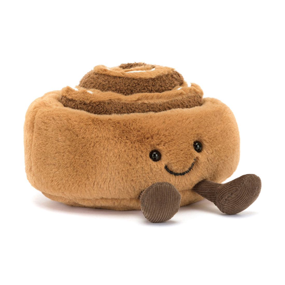 Jellycat bamse, Food bake, Amuseables Cinnamon Bun - 13 cm