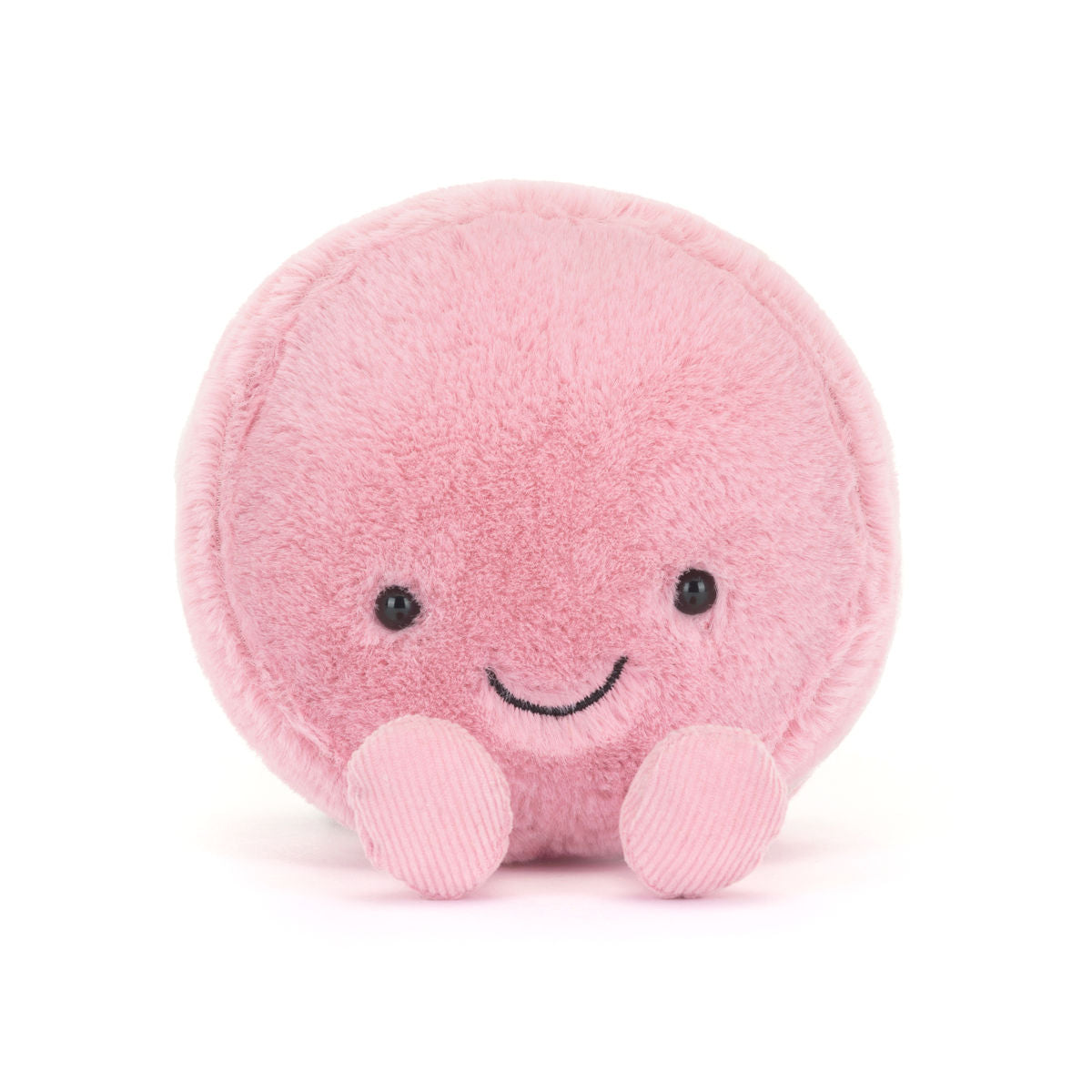 Jellycat bamse, Food bake, Amuseables Mia Macaron jordbær - 12 cm