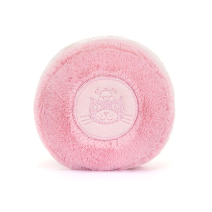 Jellycat bamse, Food bake, Amuseables Mia Macaron jordbær - 12 cm
