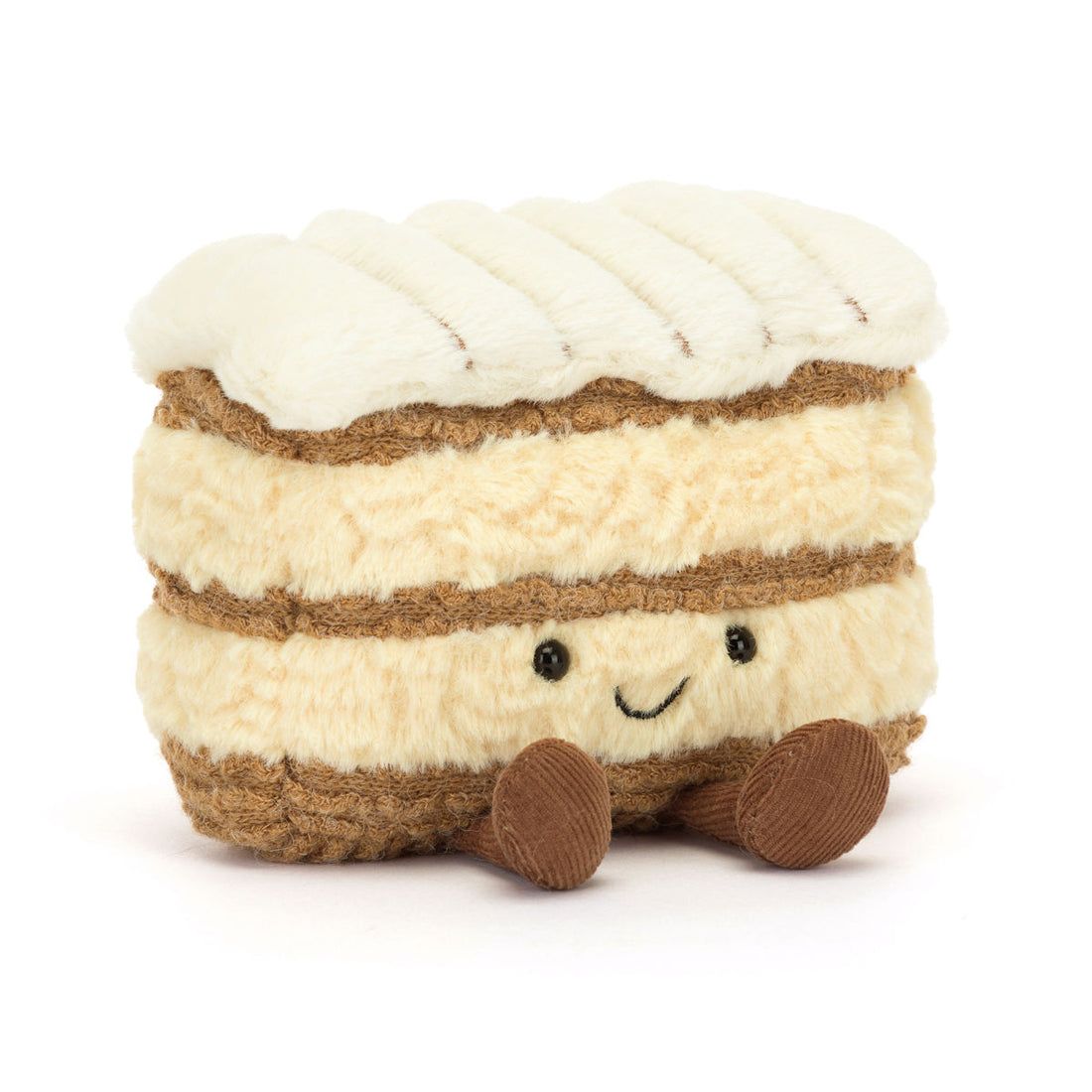 Jellycat bamse, Food bake, Amuseables Millie Mille Feuillie - 12 cm